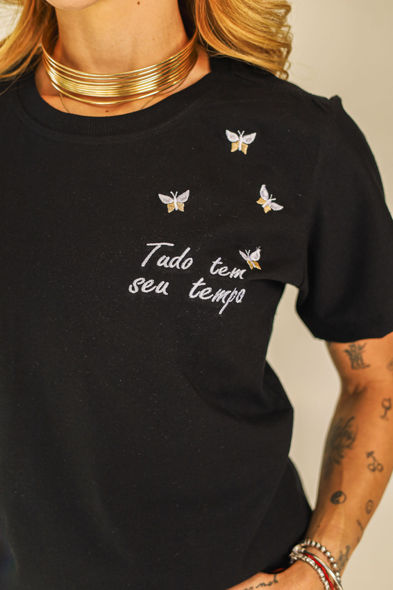T-shirt Tudo tem seu tempo