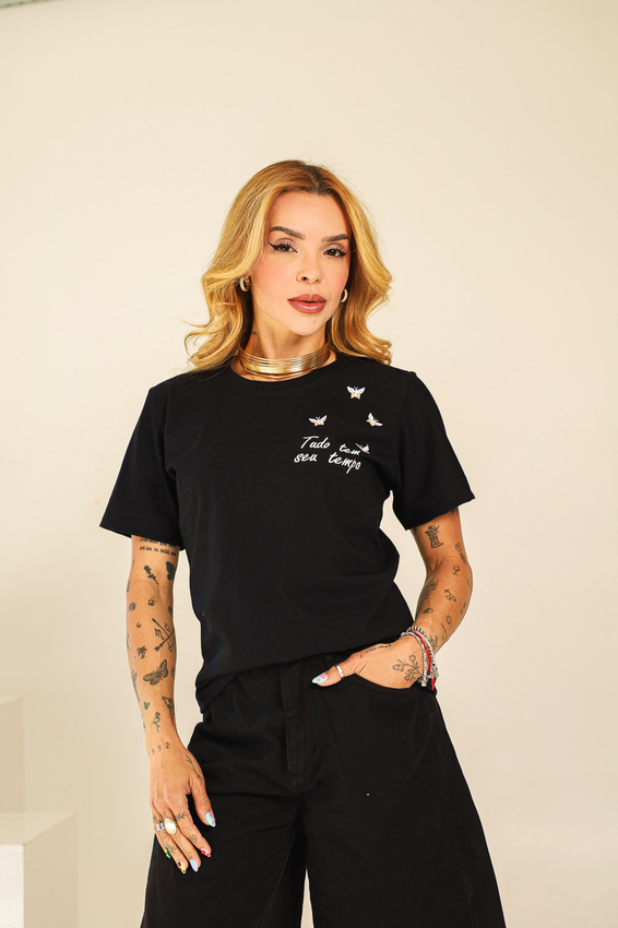 T-shirt Tudo tem seu tempo